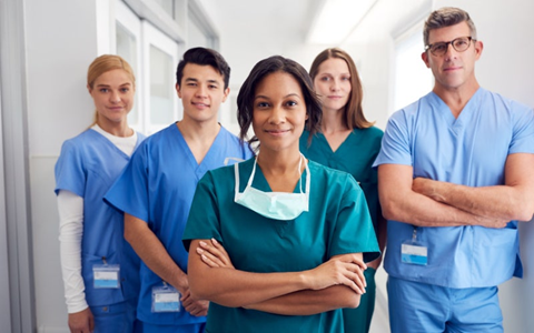 Healthcare professionals teamwork